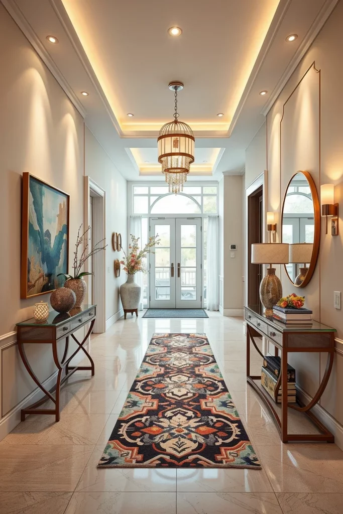 59 Modern Hallway Decor Styling Ideas To Create A Stunning Entryway