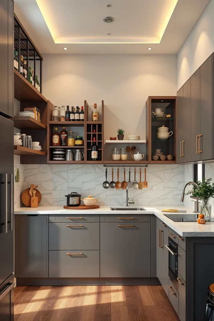 58 Open Shelving Ideas For Small Kitchens That Maximize Style And Storage