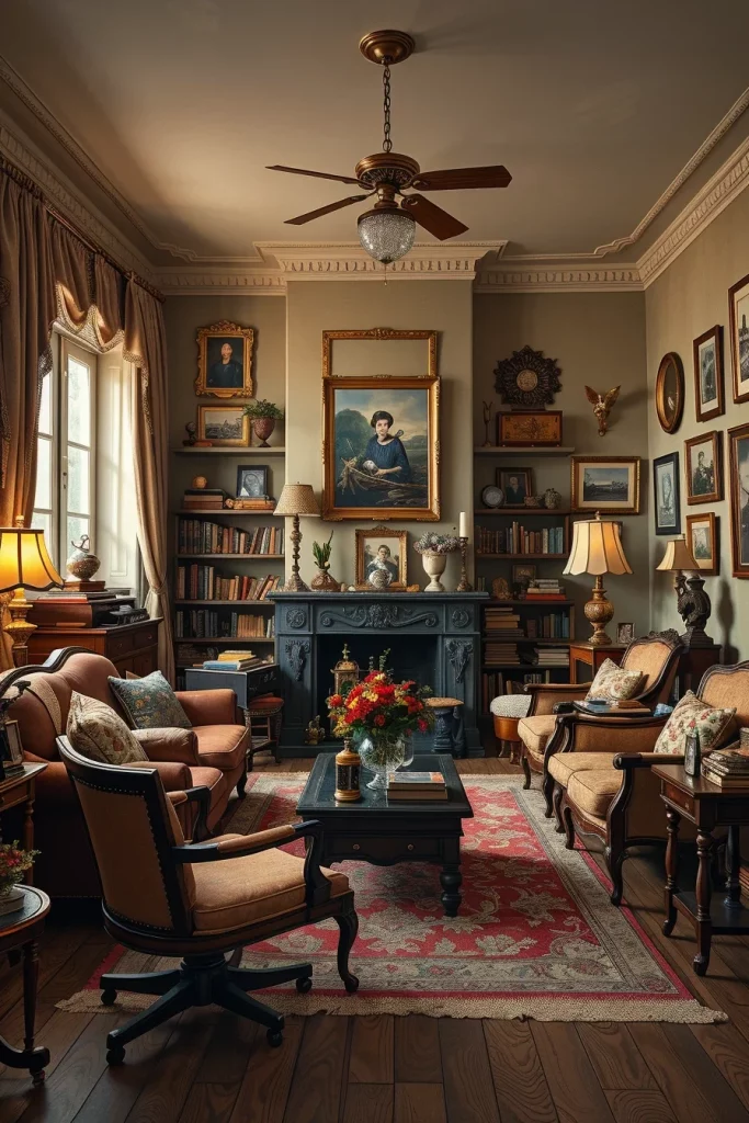 57 Vintage Living Room Decor Ideas For A Timeless And Cozy Home