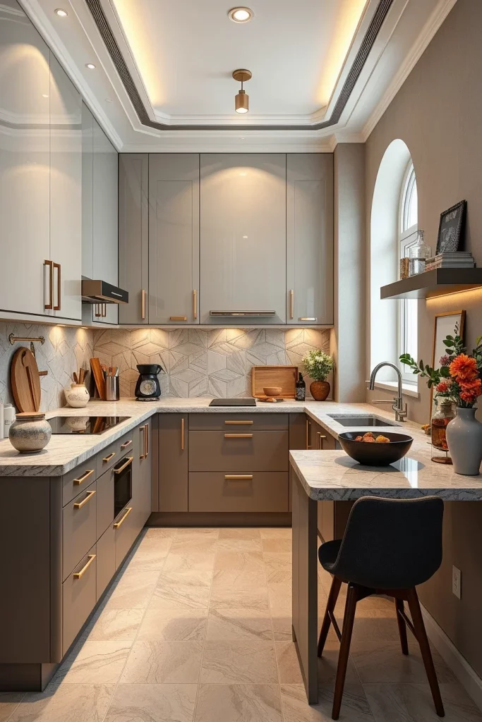58 Small Kitchen Color Schemes Modern Style For Elegant And Functional Spaces