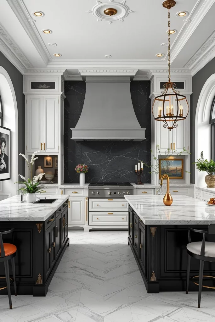 57 Black And White Kitchen Decorating Inspiration Ideas For A Stylish Modern Home