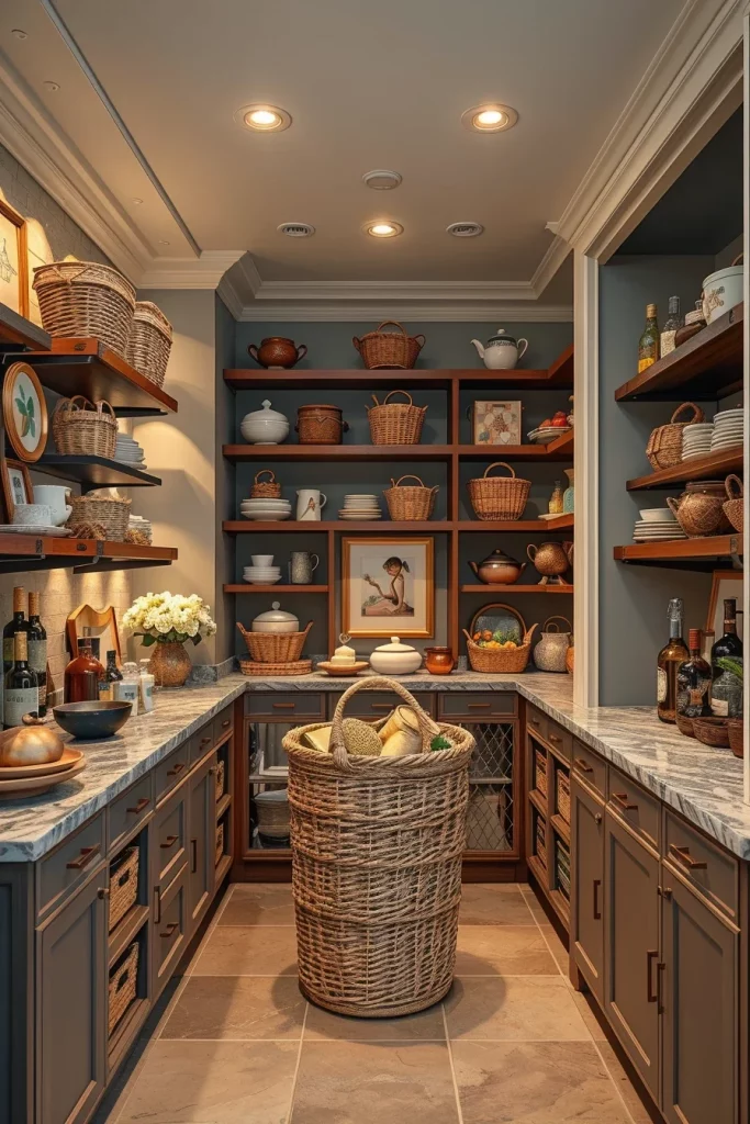 58 Pantry Decor With Woven Baskets Ideas To Create A Stylish And Organized Space