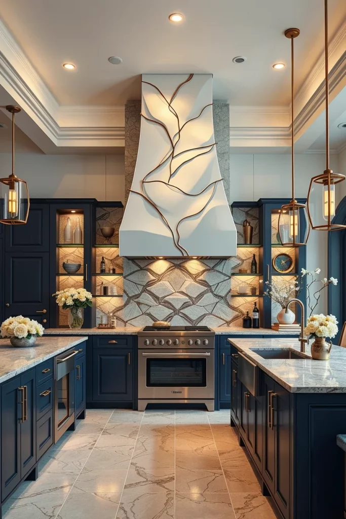 56 Navy Blue Kitchen Interior Design Ideas For A Stylish And Artistic Home