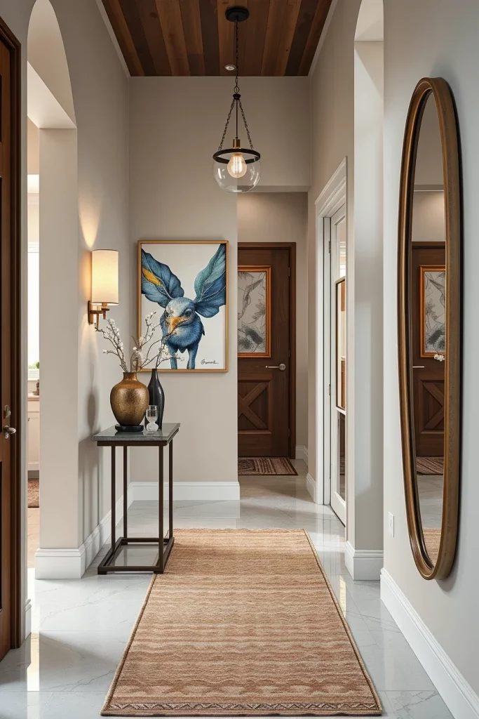 50 Narrow Hallway Decorating Ideas Inspiration For A Stylish And Creative Space