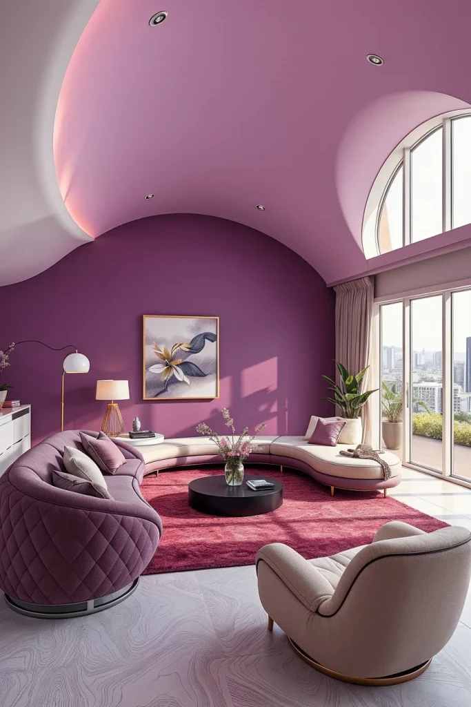 57 Plum Living Room Ideas For A Luxurious And Stylish Home