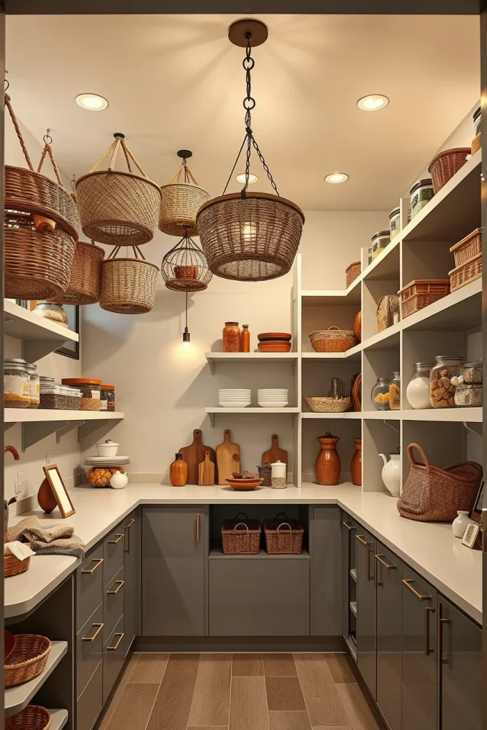 58 Pantry Decor With Woven Baskets Ideas To Create A Stylish And Organized Space