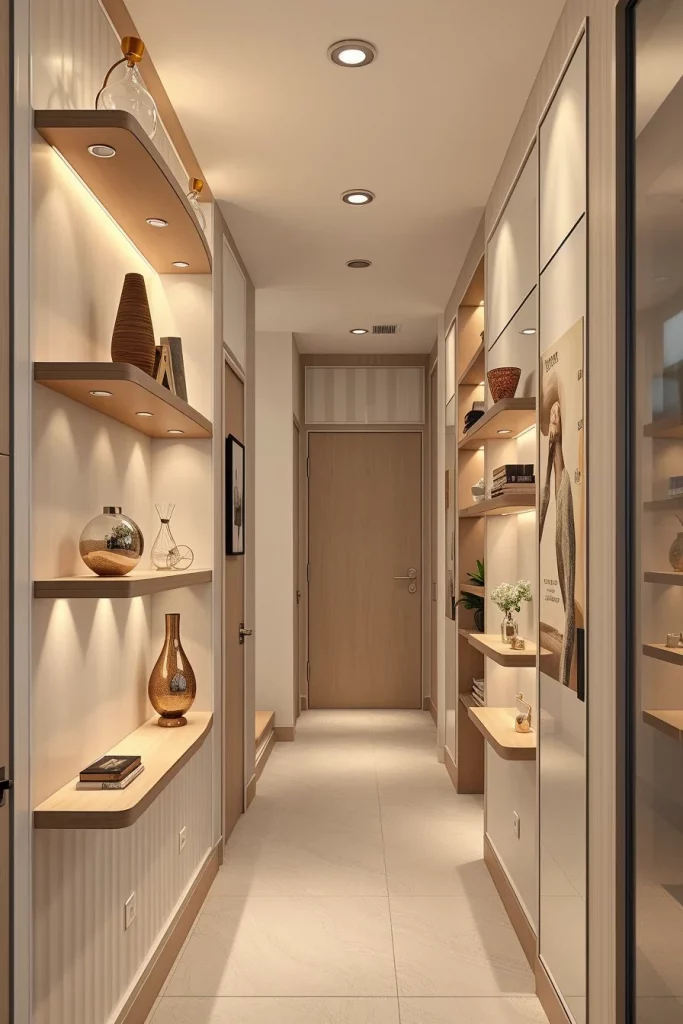 53 Curved Furniture Small Hallway Design Ideas For A Stylish And Space-Saving Entryway