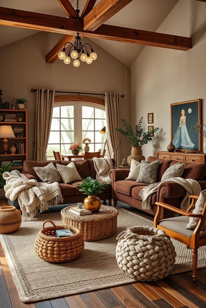 59 Chocolate Brown Living Room Ideas For A Cozy And Elegant Home