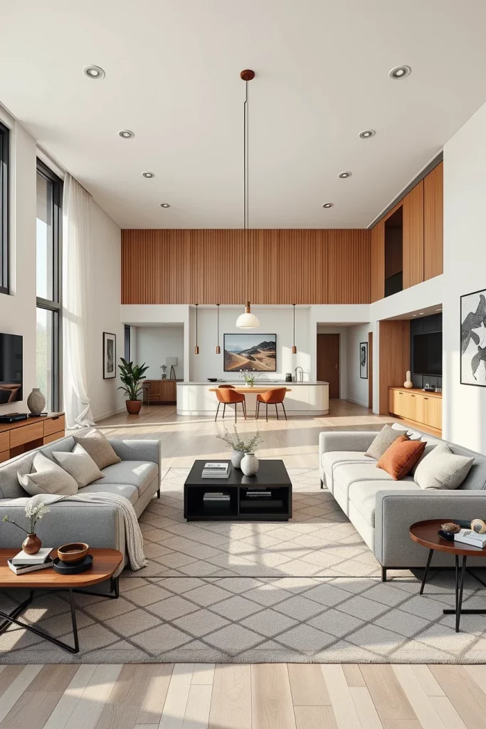 55 Open Concept Living Room Design Ideas For Stylish And Modern Homes