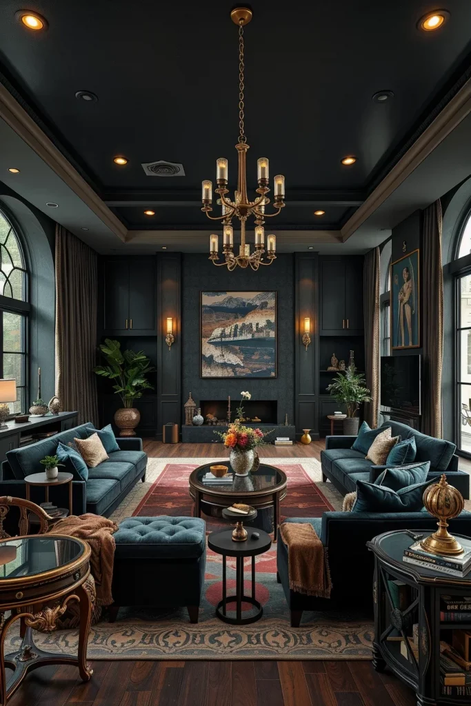 60 Dark And Moody Interiors That Bring Elegance, Drama, And Cozy Sophistication To Every Room