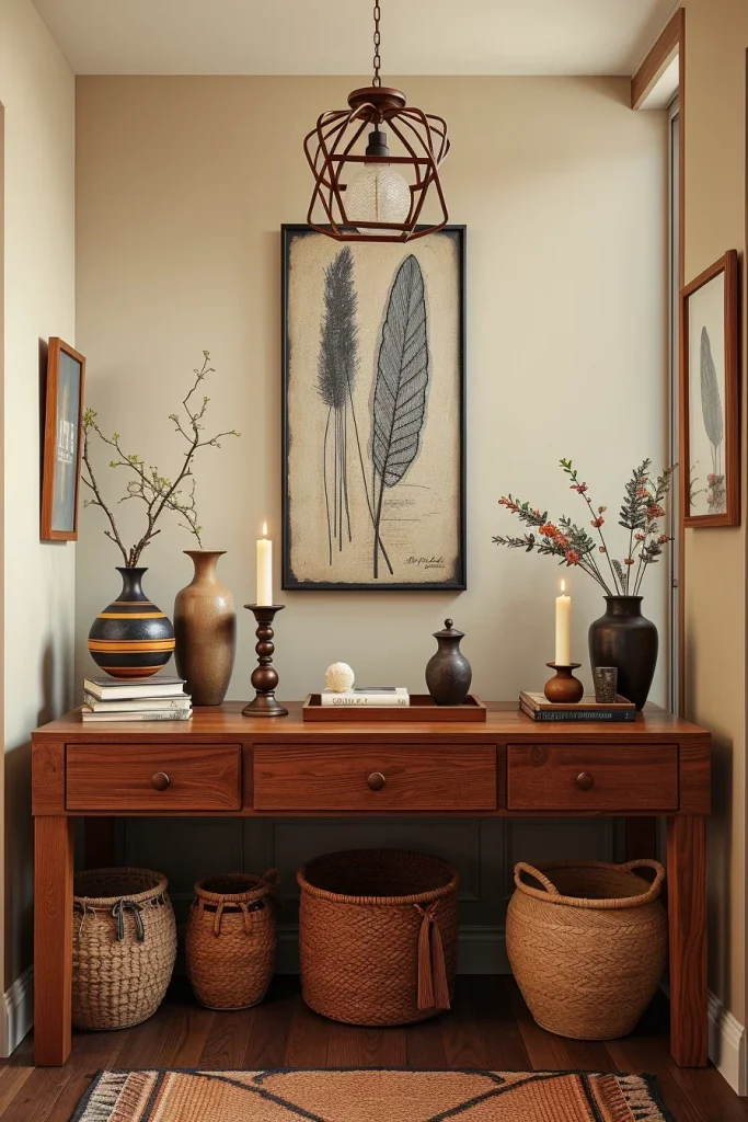 60 Afrohemian Hallway Decor Ideas To Create A Stylish And Cultural Entryway