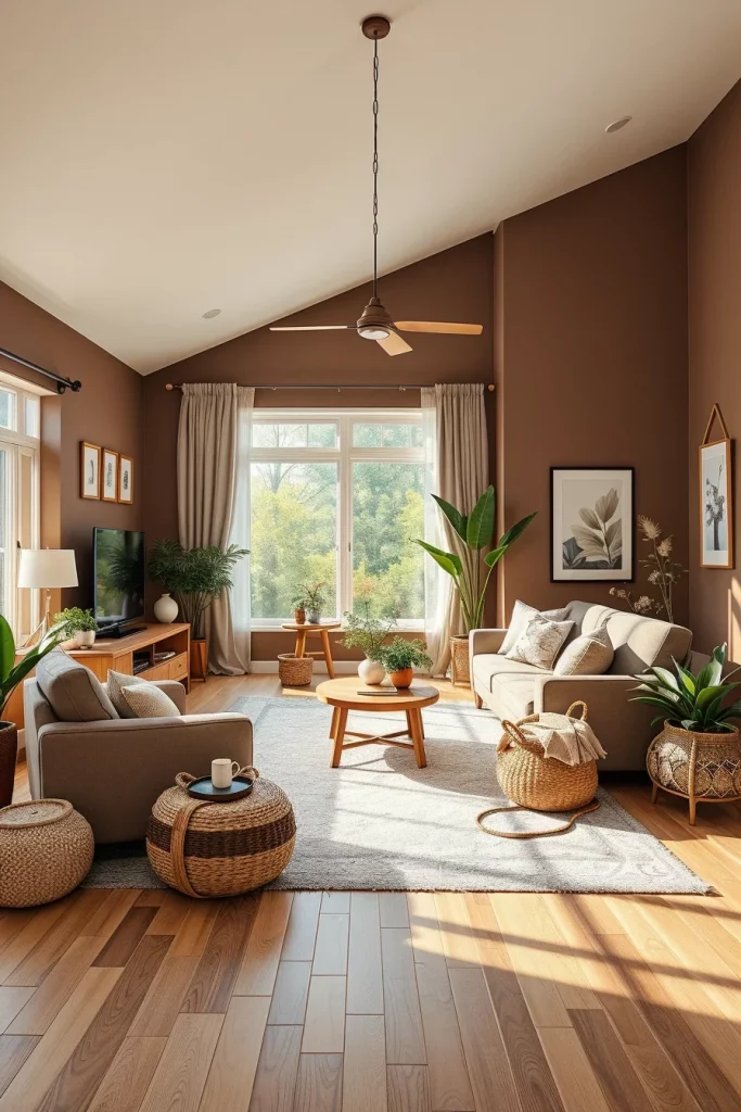 55 Warm Chocolate Brown Wall Colors: Cozy And Elegant Ideas For Every Room
