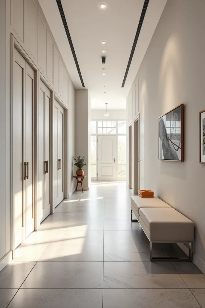 59 Modern Hallway Decor Styling Ideas To Create A Stunning Entryway