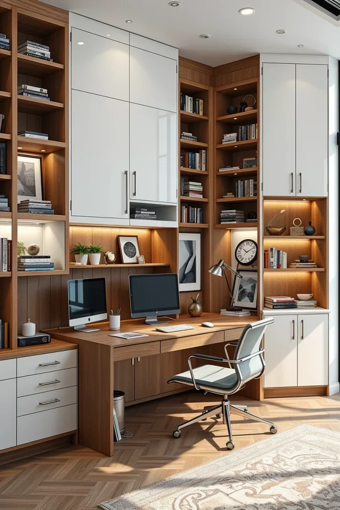 57 Home Office Organization Solution Ideas For A Stylish And Productive Workspace