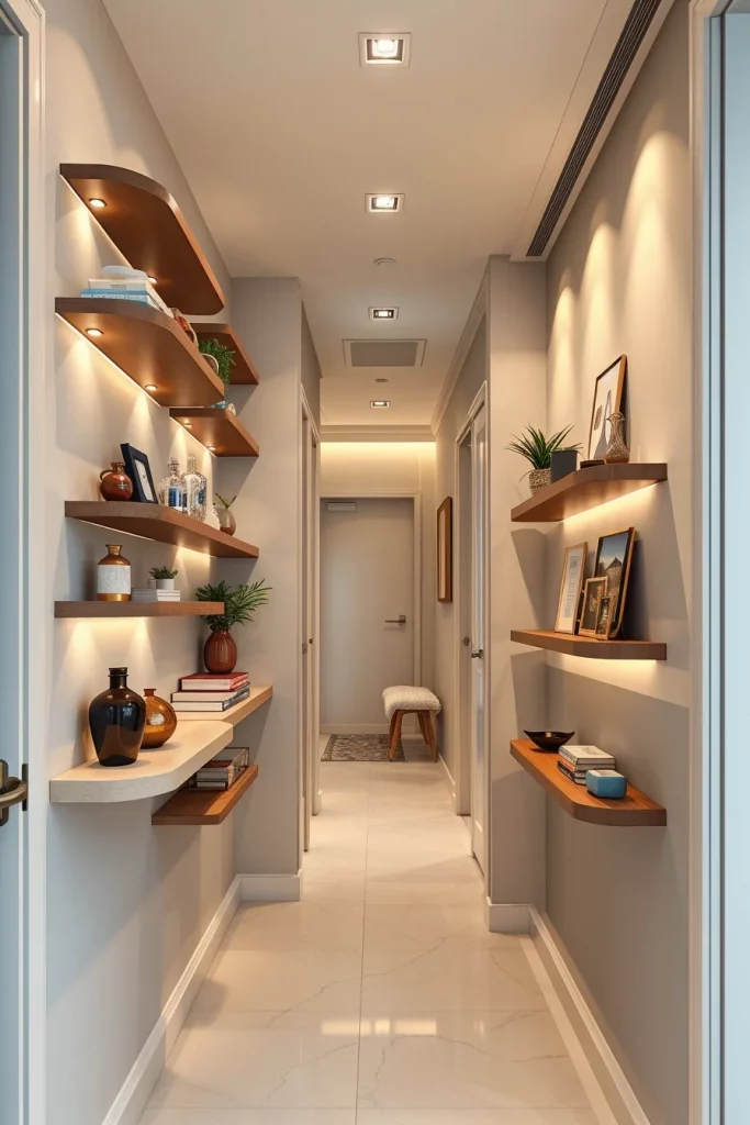 53 Curved Furniture Small Hallway Design Ideas For A Stylish And Space-Saving Entryway