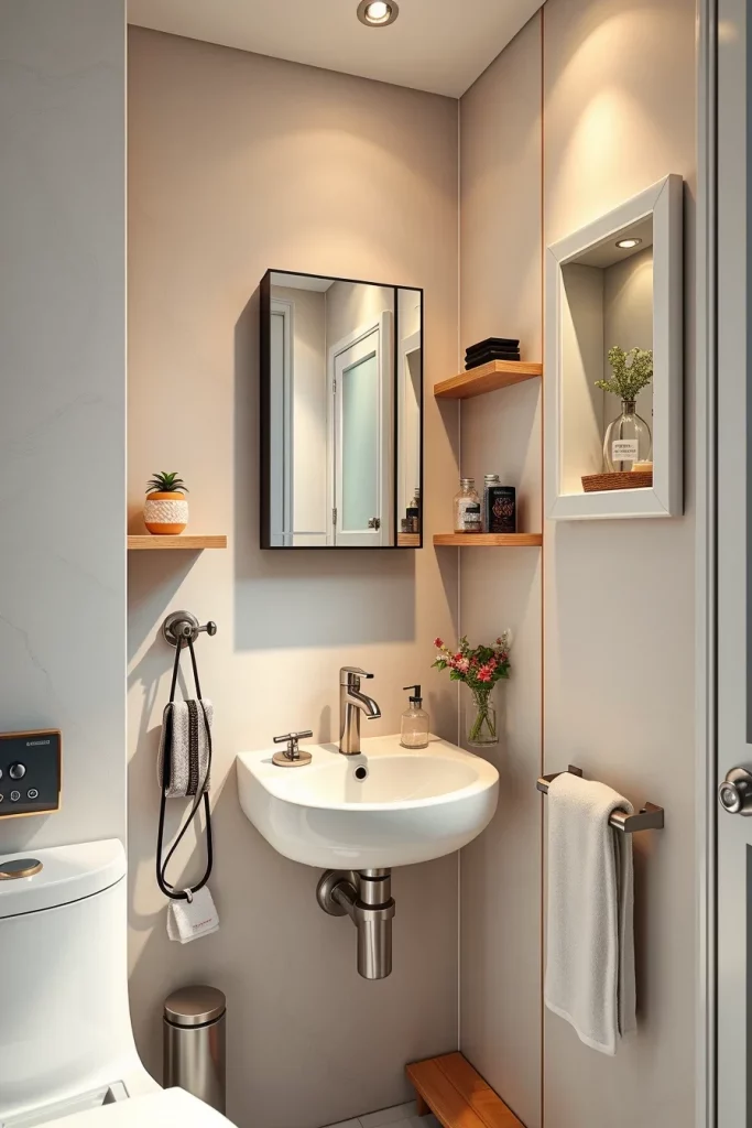 54 Small Bathroom Makeover Decorating Ideas To Transform Your Tiny Space