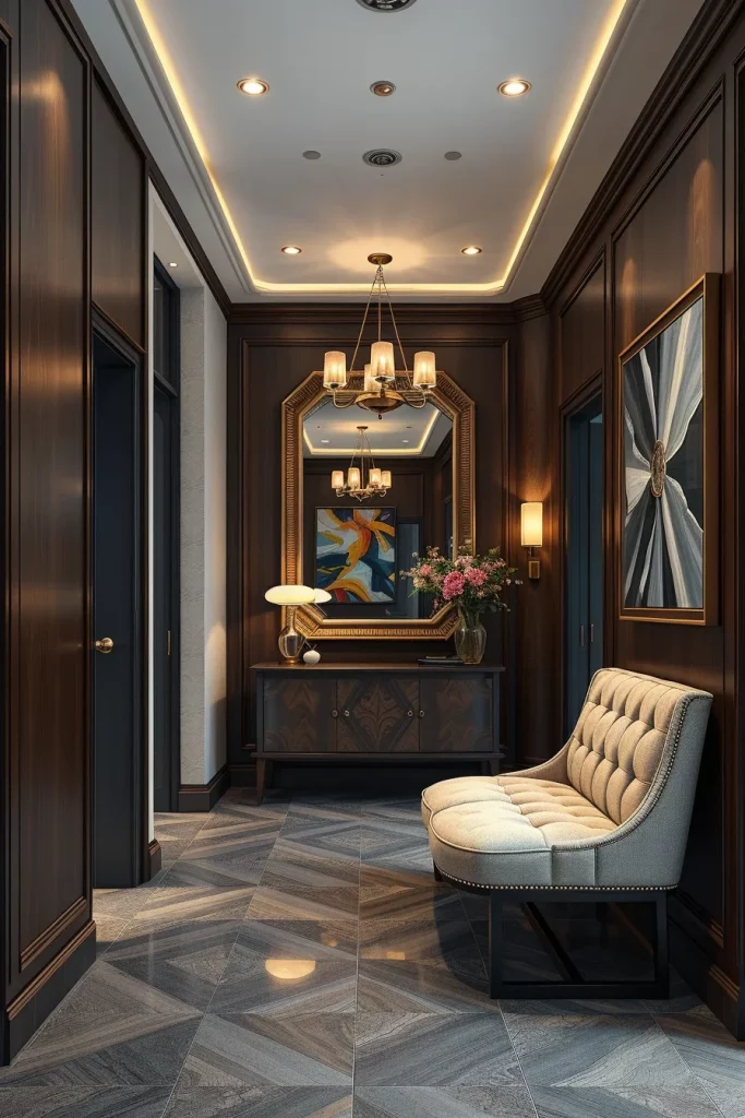 55 Modern Dark Hallway Ideas For A Stylish And Dramatic Home Entrance