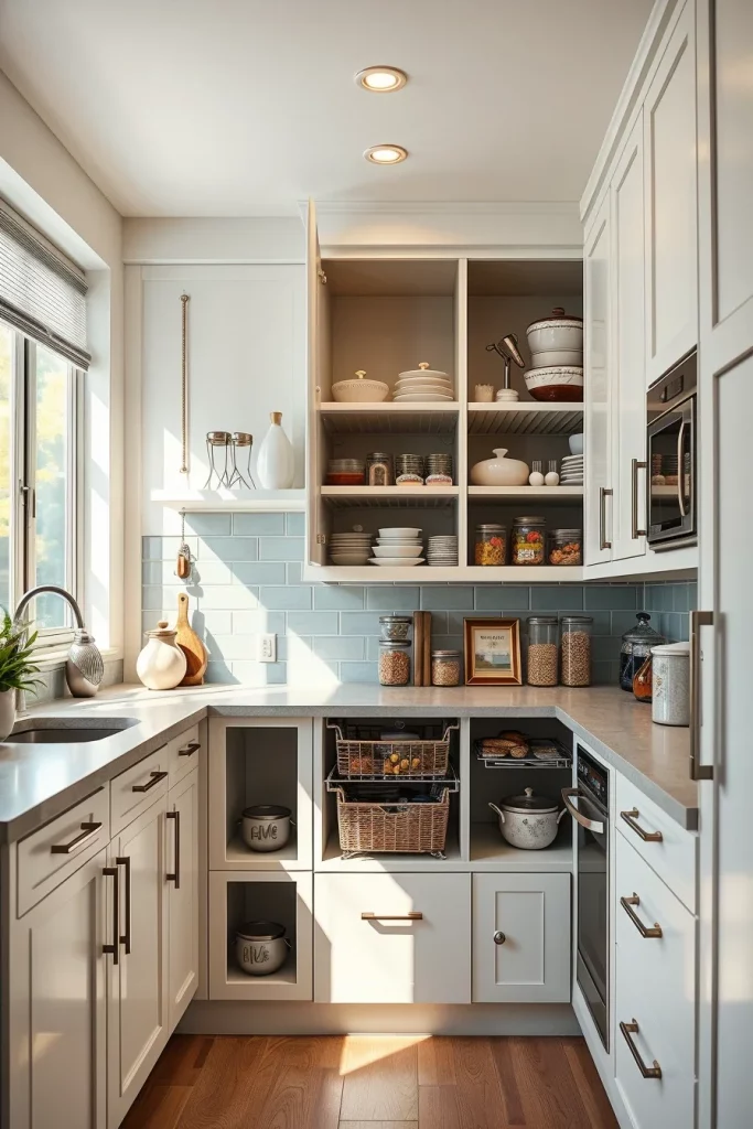 52 Clever Cabinet Organization For Small Kitchens To Maximize Every Inch Of Space