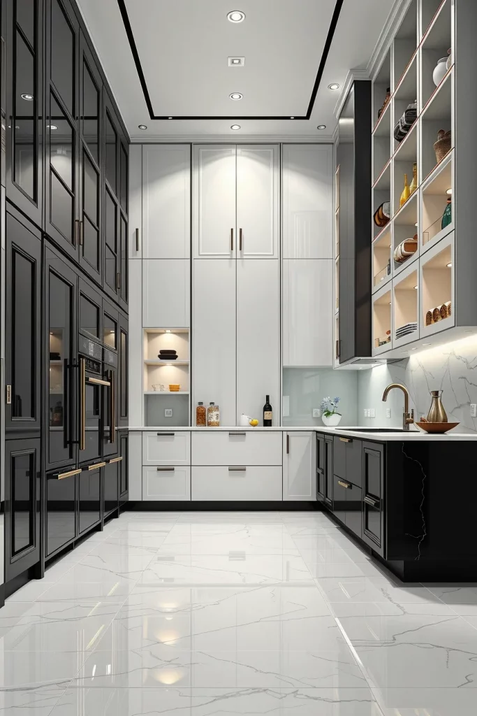 57 Black And White Kitchen Decorating Inspiration Ideas For A Stylish Modern Home