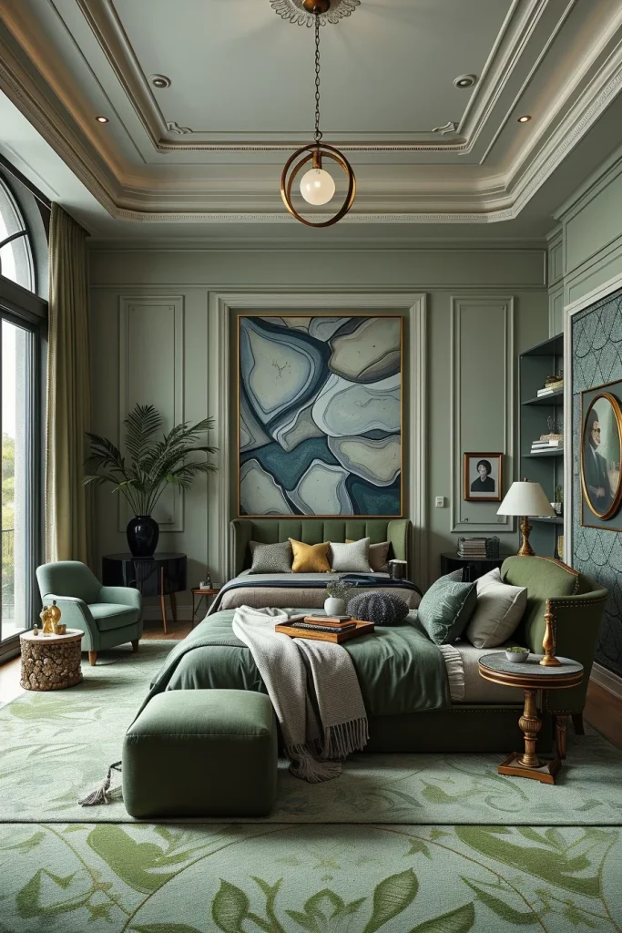 55 Modern Green Bedroom Ideas For A Stylish And Refreshing Retreat