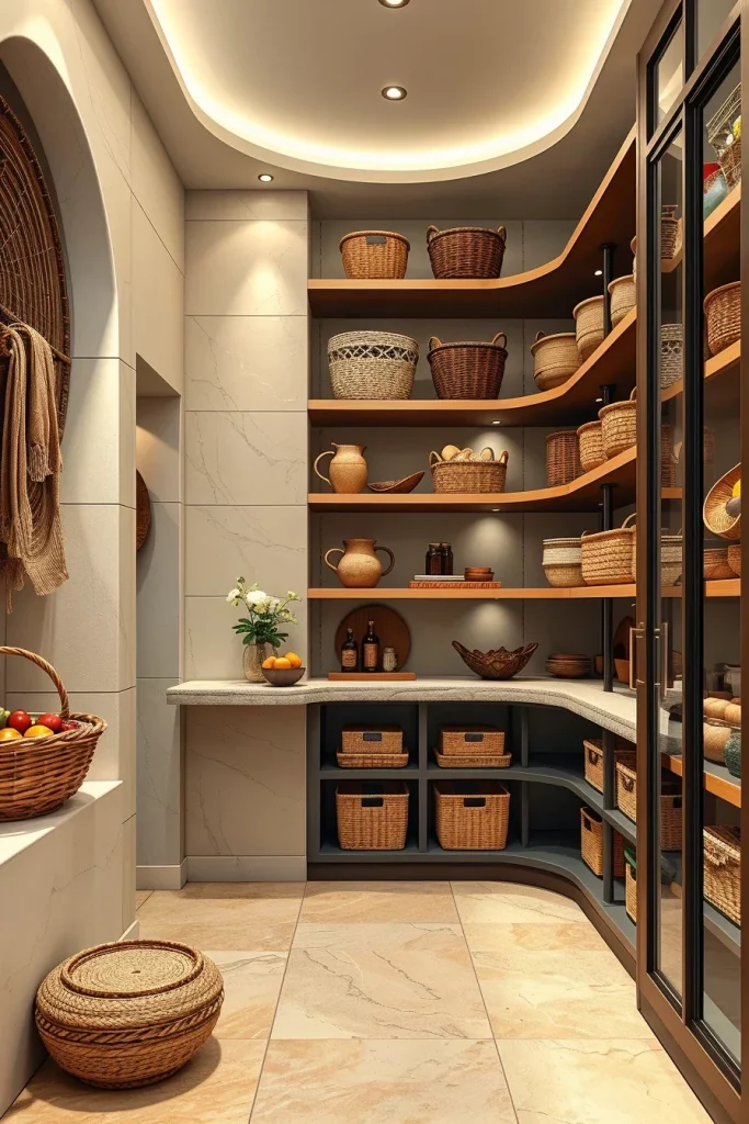 58 Pantry Decor With Woven Baskets Ideas To Create A Stylish And Organized Space