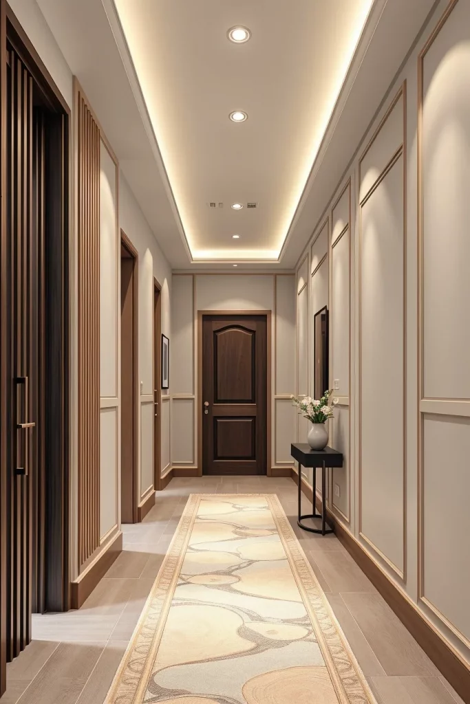 57 Modern Narrow Hallway Decorating Ideas To Transform Small Spaces
