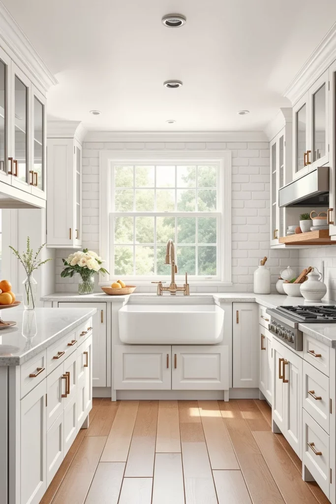 56 White Farmhouse Kitchen Decor Inspiration Ideas For A Timeless And Cozy Home