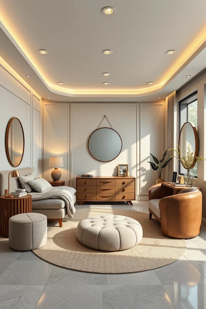 58 Curved Furniture Small Bedroom Design Ideas For Stylish Compact Spaces