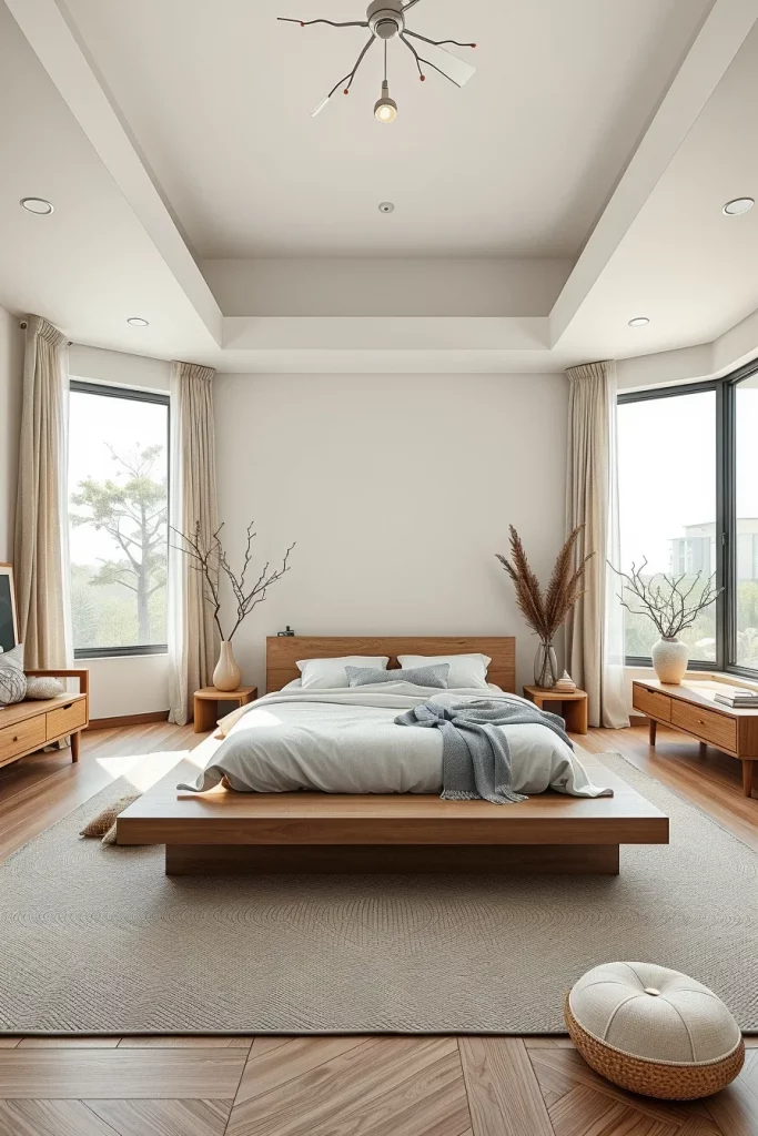 60 Natural Bedroom Aesthetic Ideas To Create A Calm And Cozy Retreat