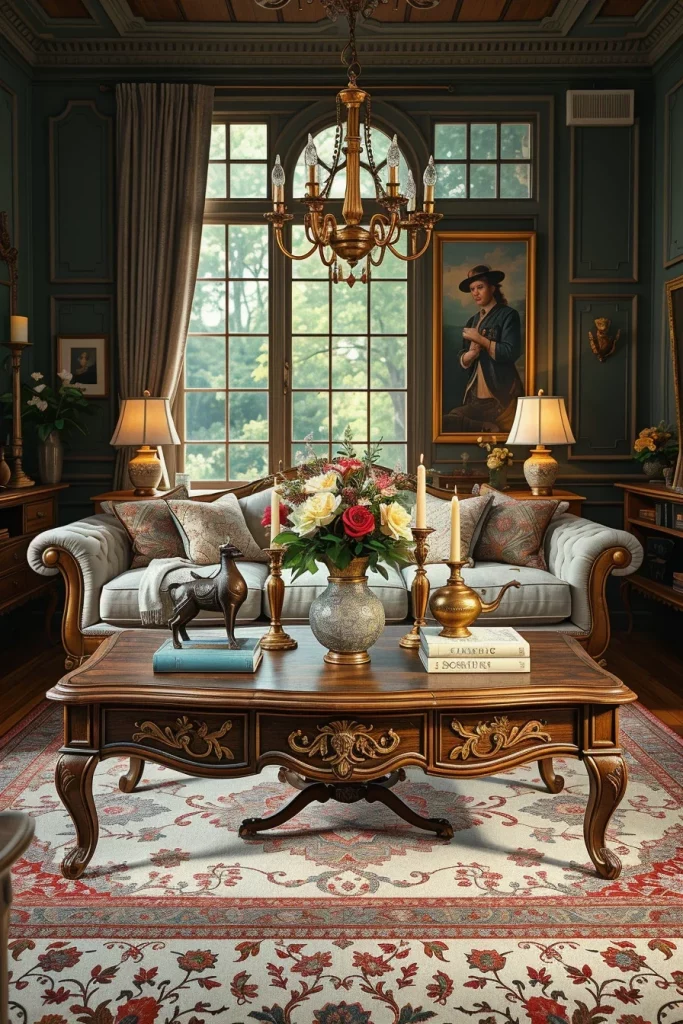 57 Vintage Living Room Decor Ideas For A Timeless And Cozy Home