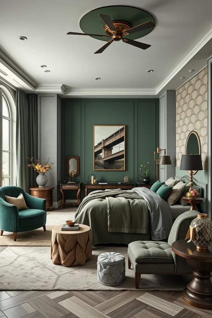 55 Modern Green Bedroom Ideas For A Stylish And Refreshing Retreat