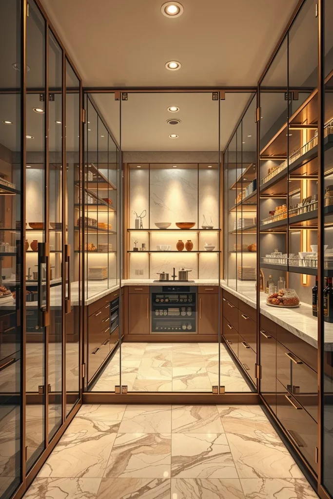 59 Luxury Walk In Pantry Designs For An Elegant And Organized Home