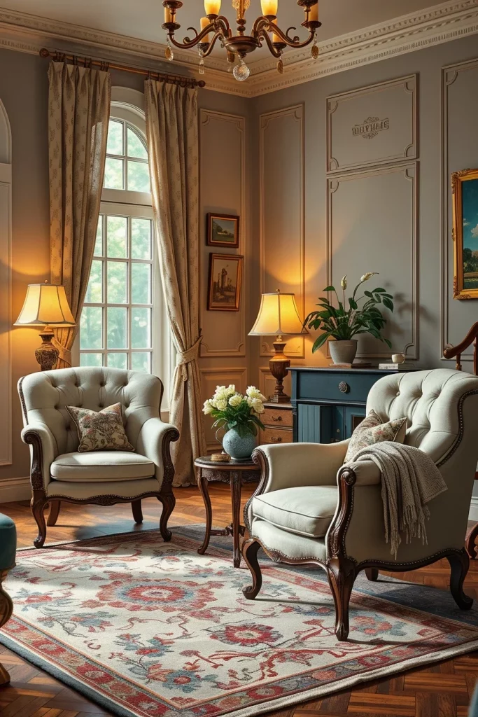 57 Vintage Living Room Decor Ideas For A Timeless And Cozy Home
