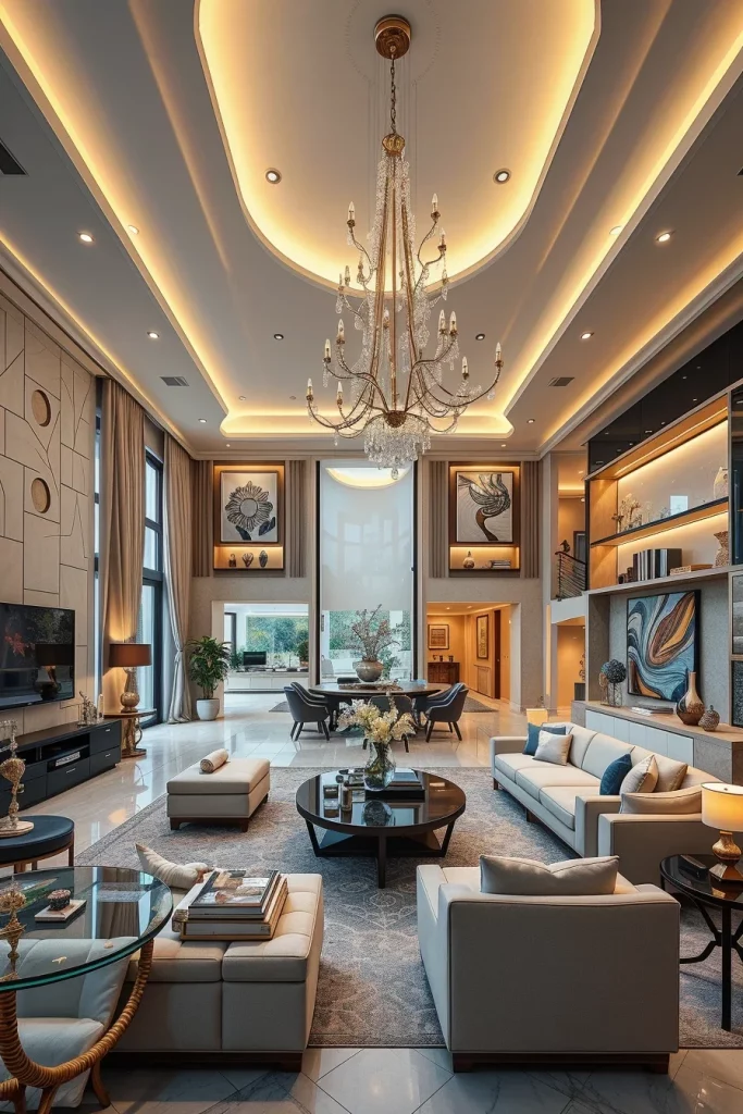 55 Open Concept Living Room Design Ideas For Stylish And Modern Homes