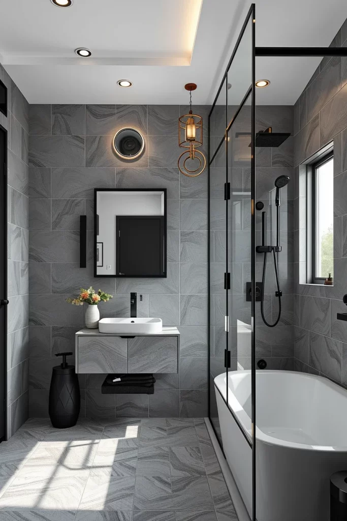 58 Modern Gray Bathroom Interior Trends That Redefine Contemporary Luxury