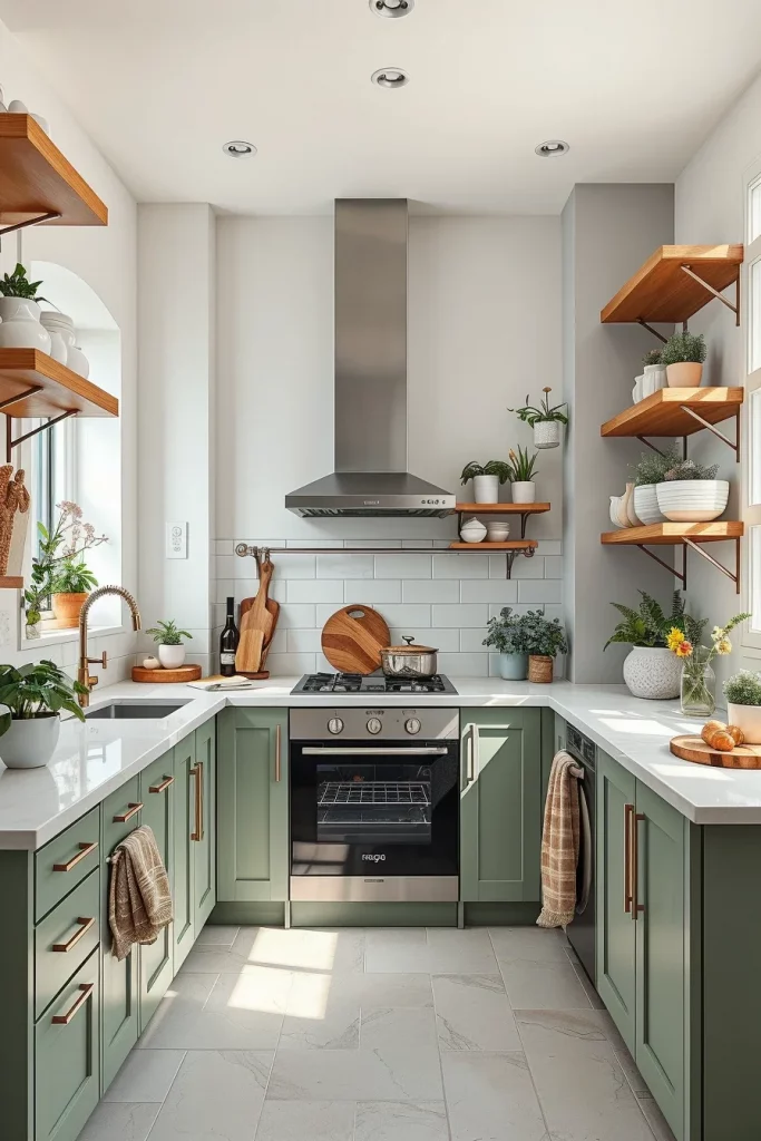 58 Small Kitchen Color Schemes Modern Style For Elegant And Functional Spaces