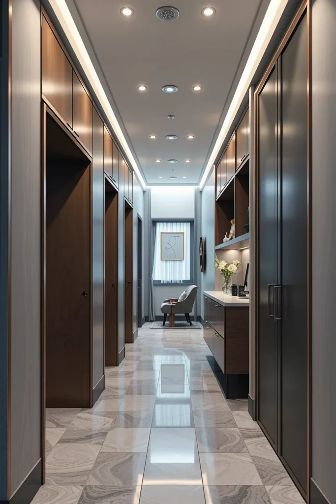 57 Modern Narrow Hallway Decorating Ideas To Transform Small Spaces