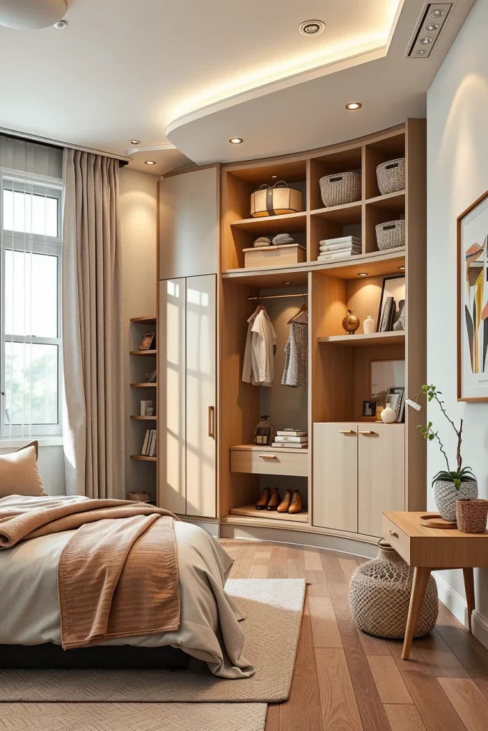 57 Small Bedroom Storage Ideas To Maximize Space In Style