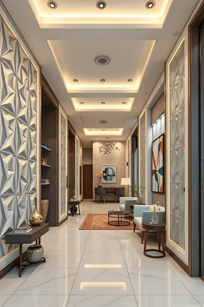 59 Modern Hallway Decor Styling Ideas To Create A Stunning Entryway