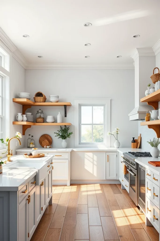 56 White Farmhouse Kitchen Decor Inspiration Ideas For A Timeless And Cozy Home