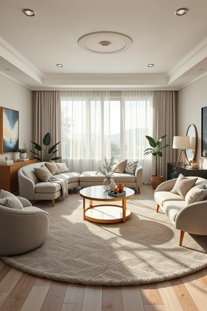 60 Curved Furniture Small Living Room Design Ideas To Maximize Style And Space