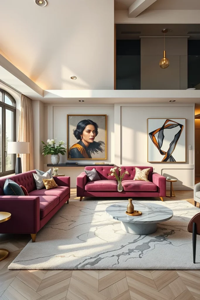 57 Plum Living Room Ideas For A Luxurious And Stylish Home