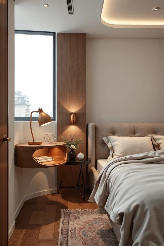 58 Curved Furniture Small Bedroom Design Ideas For Stylish Compact Spaces