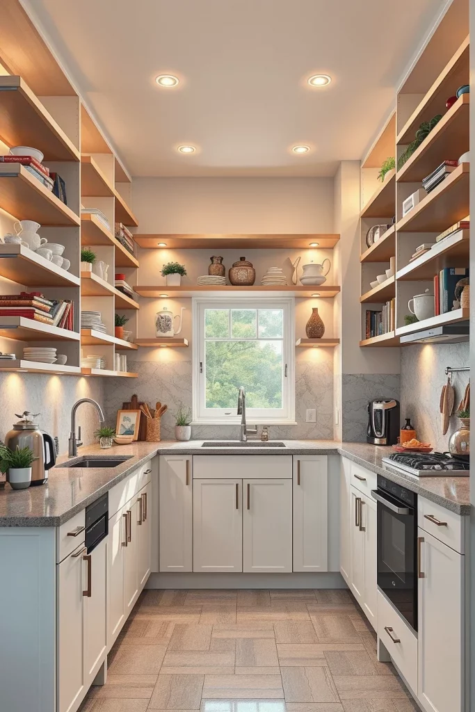 58 Open Shelving Ideas For Small Kitchens That Maximize Style And Storage