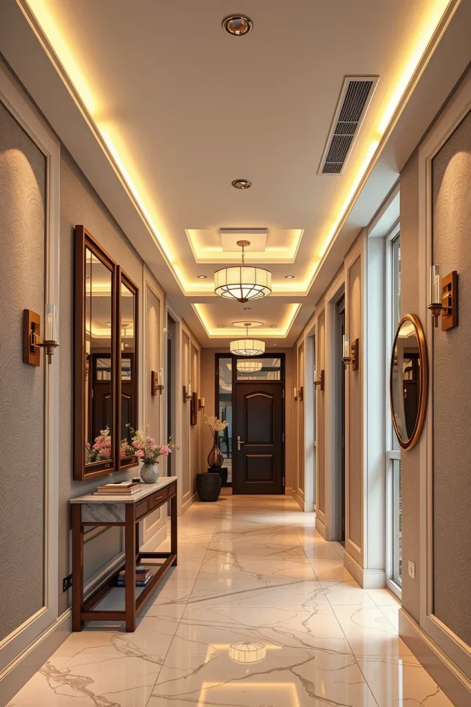 58 Modern Hallway Lighting Ideas To Brighten And Elevate Your Home