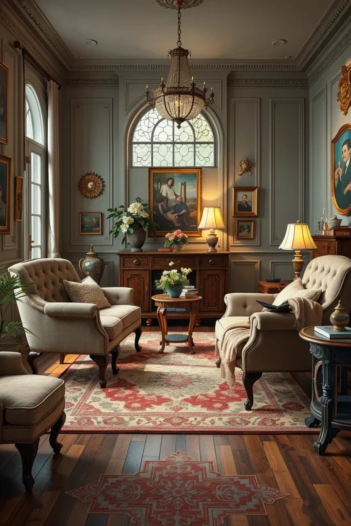 57 Vintage Living Room Decor Ideas For A Timeless And Cozy Home