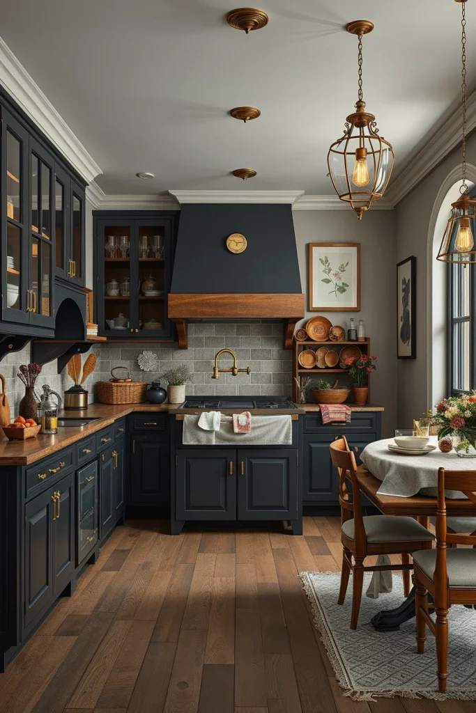 53 Dark Cottagecore Kitchen Ideas For A Cozy And Moody Home
