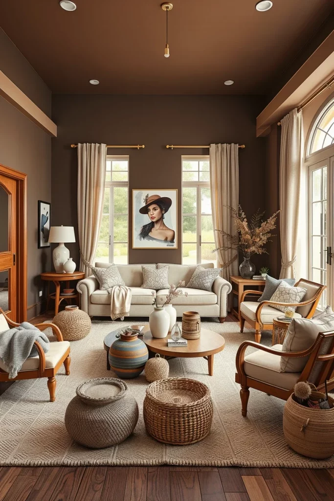 55 Warm Chocolate Brown Wall Colors: Cozy And Elegant Ideas For Every Room