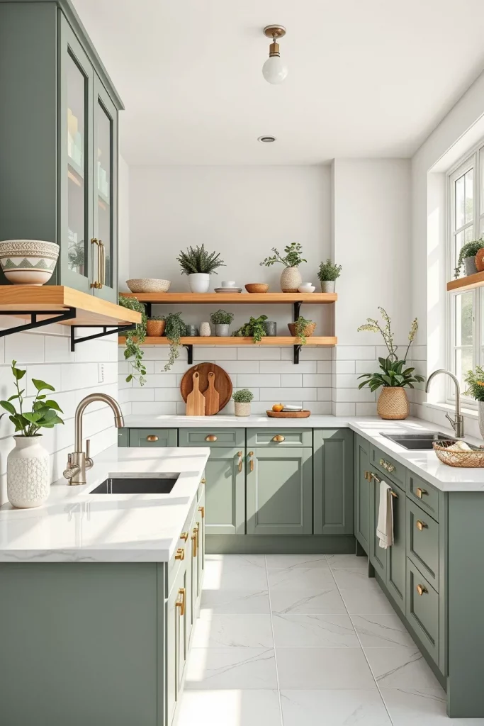 58 Small Kitchen Color Schemes Modern Style For Elegant And Functional Spaces