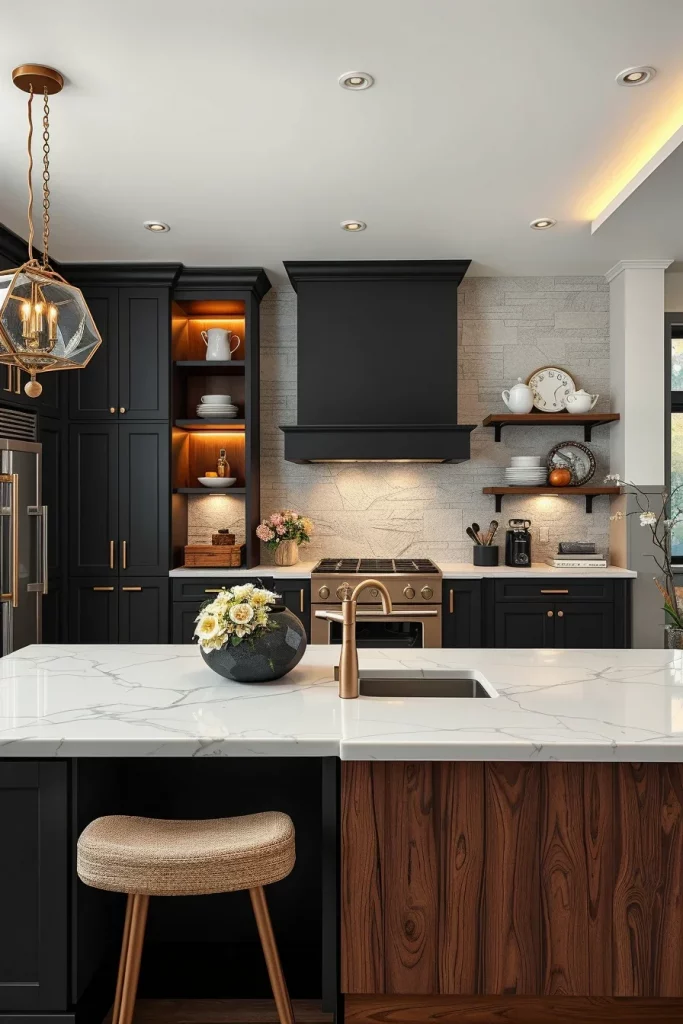 57 Black And White Kitchen Decorating Inspiration Ideas For A Stylish Modern Home